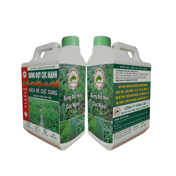 BUNG ĐỌT CỰC MẠNH – 5 LÍT RAU MÀU